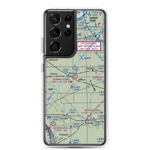 Norwich Airport (49K) VFR Sectional Samsung Case