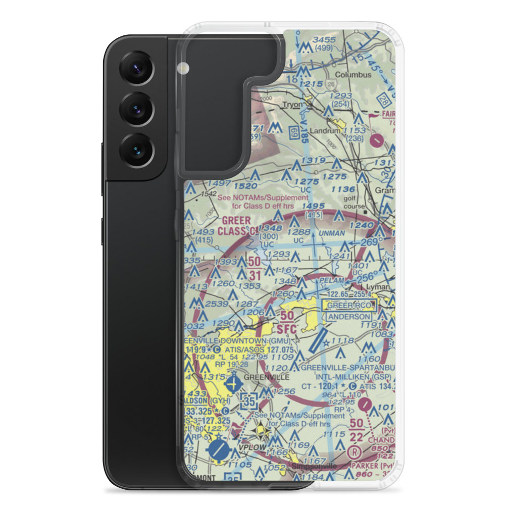 O Neal Field (20SC) VFR Sectional Samsung Case Samsung Galaxy S22 Plus model shown