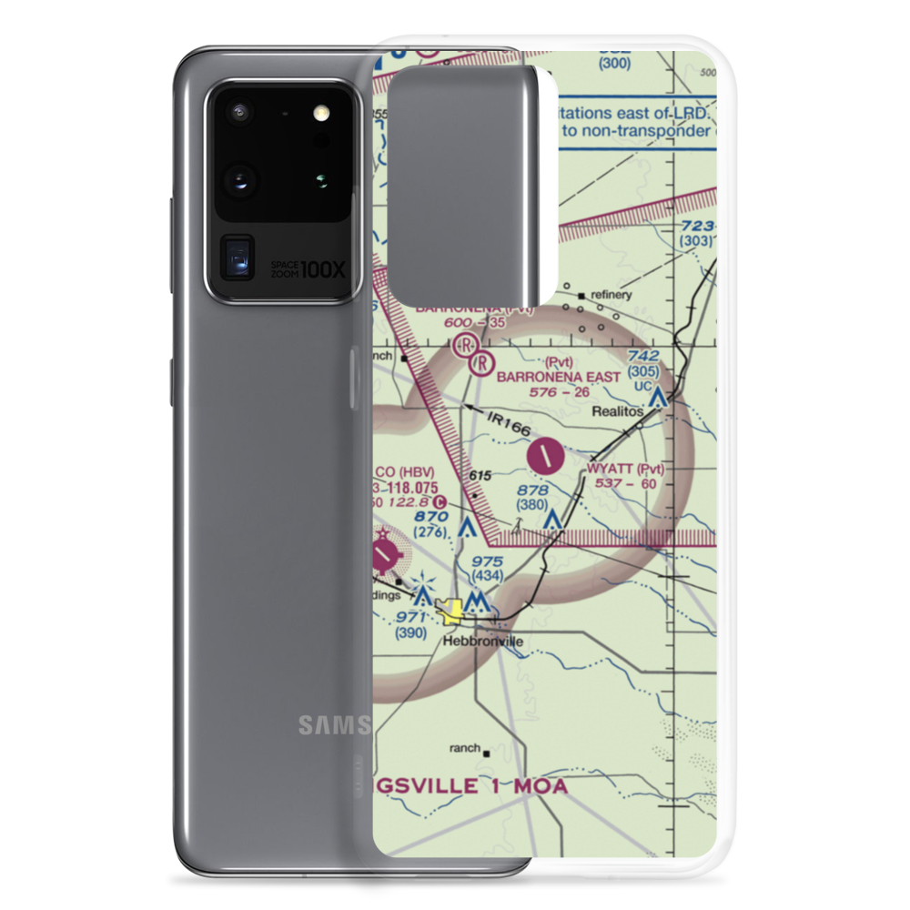 O S Wyatt Airport (14TS) VFR Sectional Samsung Case Samsung Galaxy S20 Ultra model shown