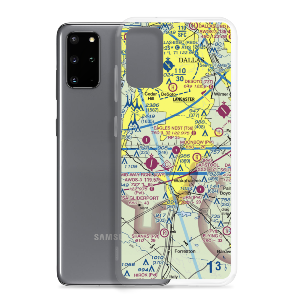 O'Brien Airpark (25XS) VFR Sectional Samsung Case Samsung Galaxy S20 Plus model shown