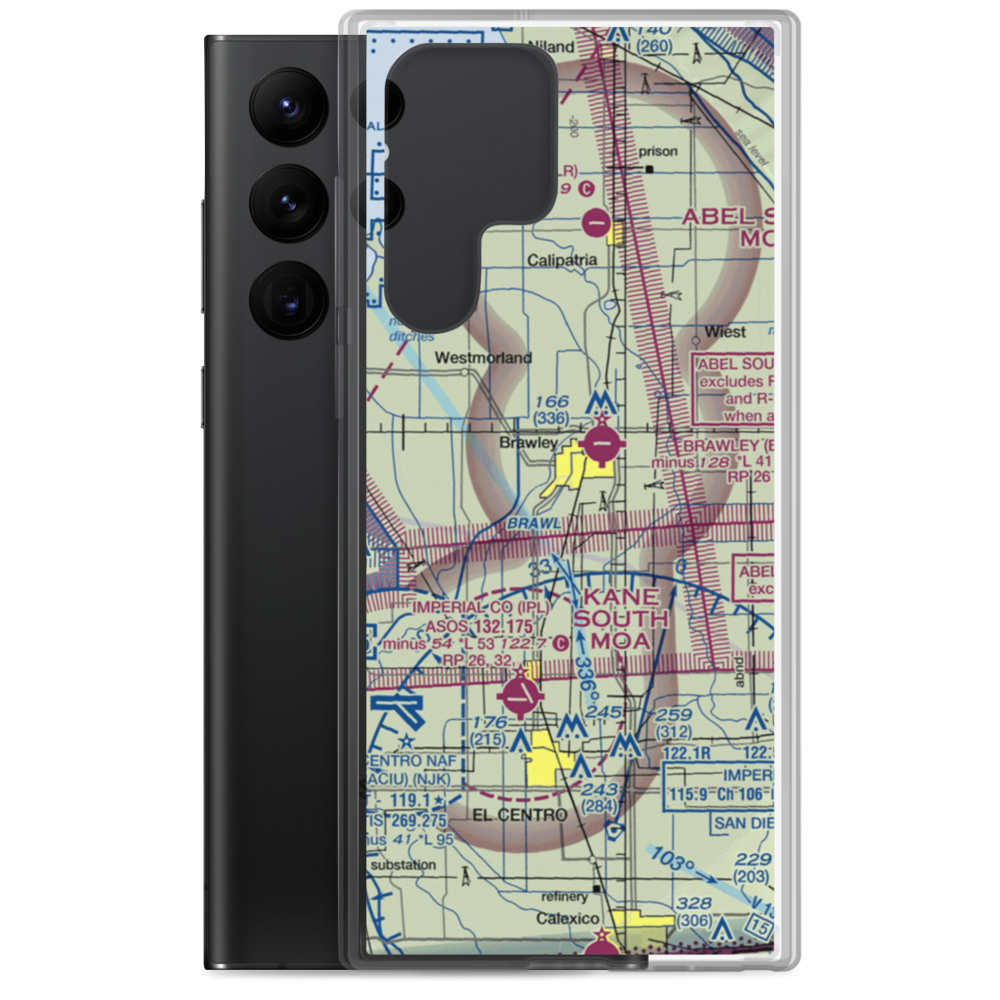 O'Connell Brothers Airport (59CL) VFR Sectional Samsung Case Samsung Galaxy S22 Ultra model shown