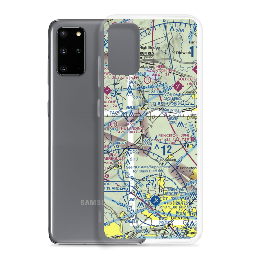 O'Dwyer Airport (60NJ) VFR Sectional Samsung Case Samsung Galaxy S20 Plus model shown