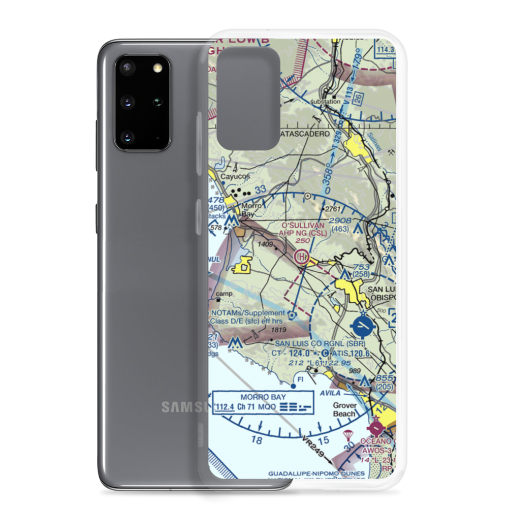 O'Sullivan Army Heliport (CSL) VFR Sectional Samsung Case Samsung Galaxy S20 Plus model shown