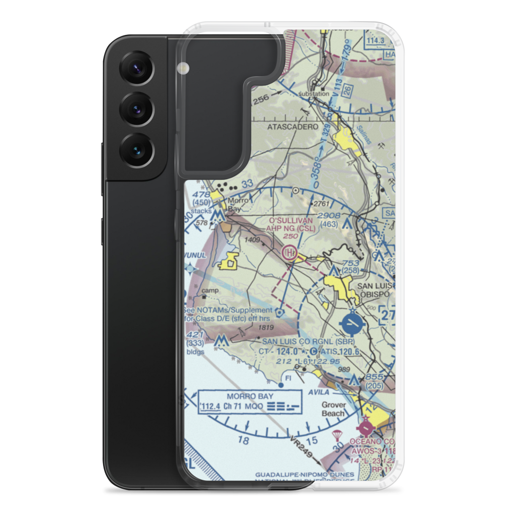 O'Sullivan Army Heliport (CSL) VFR Sectional Samsung Case Samsung Galaxy S22 Plus model shown