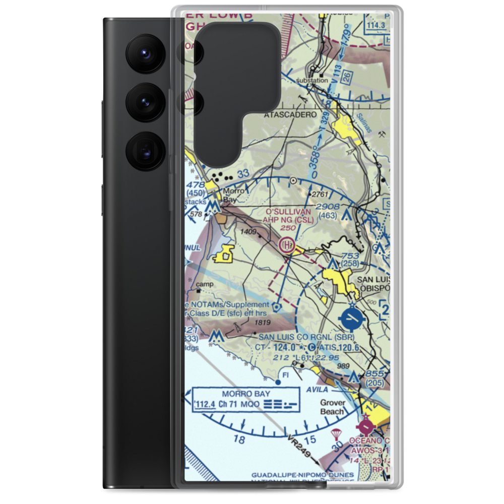 O'Sullivan Army Heliport (CSL) VFR Sectional Samsung Case Samsung Galaxy S22 Ultra model shown