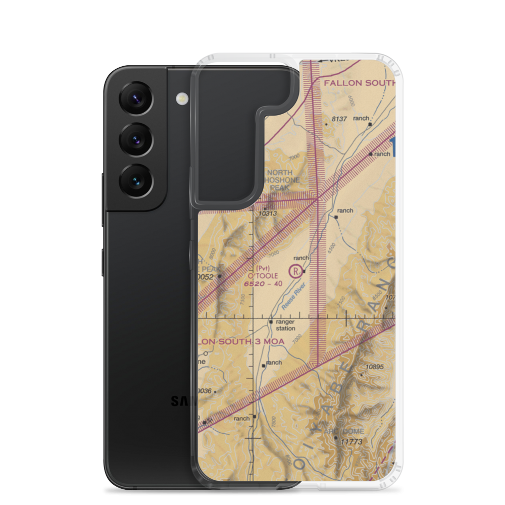 O'Toole Ranch Airport (NV02) VFR Sectional Samsung Case Samsung Galaxy S22 model shown