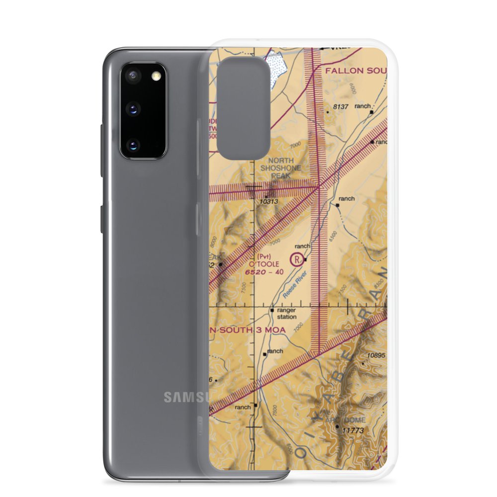 O'Toole Ranch Airport (NV02) VFR Sectional Samsung Case Samsung Galaxy S20 model shown
