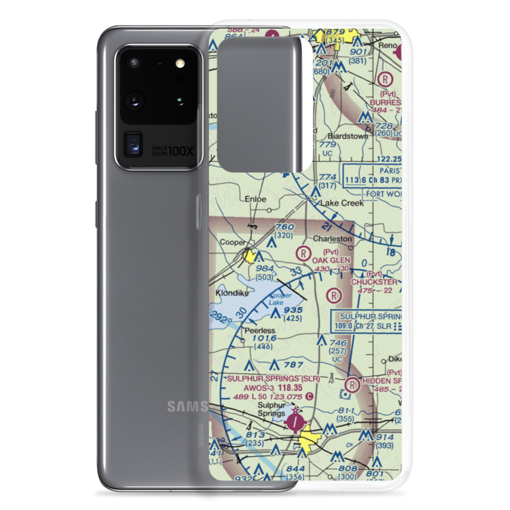 Oak Glen Ranch Airport (3TS9) VFR Sectional Samsung Case Samsung Galaxy S20 Ultra model shown