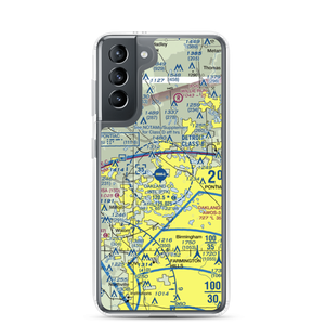 Oakland County International Airport (PTK) VFR Sectional Samsung Case