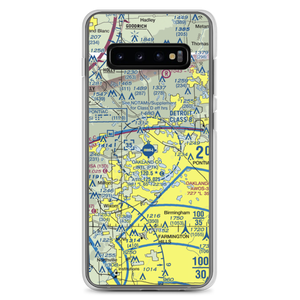 Oakland County International Airport (PTK) VFR Sectional Samsung Case