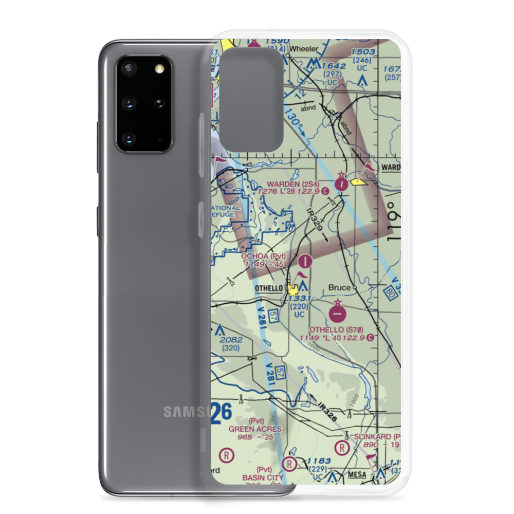 Ochoa Field (6WA4) VFR Sectional Samsung Case Samsung Galaxy S20 Plus model shown