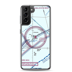 Ocracoke Island Airport (W95) VFR Sectional Samsung Case