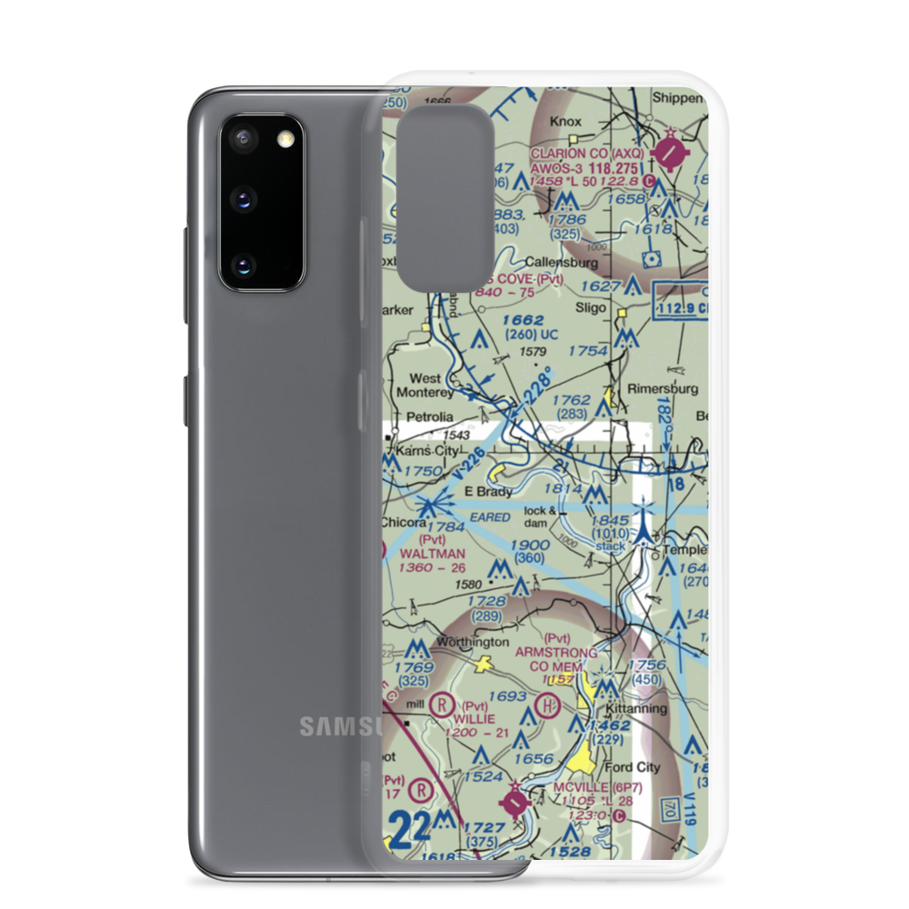 Offutt Acres Airport (PN02) VFR Sectional Samsung Case Samsung Galaxy S20 model shown