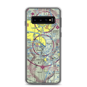 Offutt Air Force Base (OFF) VFR Sectional Samsung Case