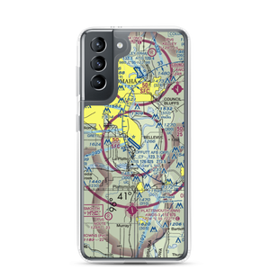 Offutt Air Force Base (OFF) VFR Sectional Samsung Case