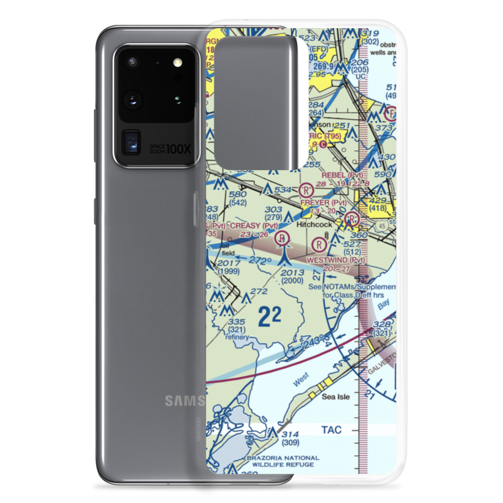 Old Forker Ultralightport (TA30) VFR Sectional Samsung Case Samsung Galaxy S20 Ultra model shown