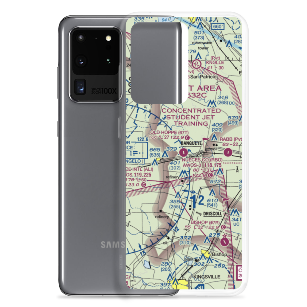 Old Hoppe Place Airport (67T) VFR Sectional Samsung Case Samsung Galaxy S20 Ultra model shown