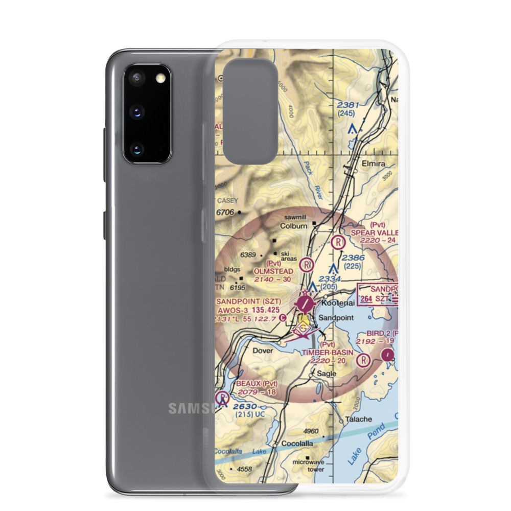 Olmstead Sky Ranch Airport (ID25) VFR Sectional Samsung Case Samsung Galaxy S20 model shown