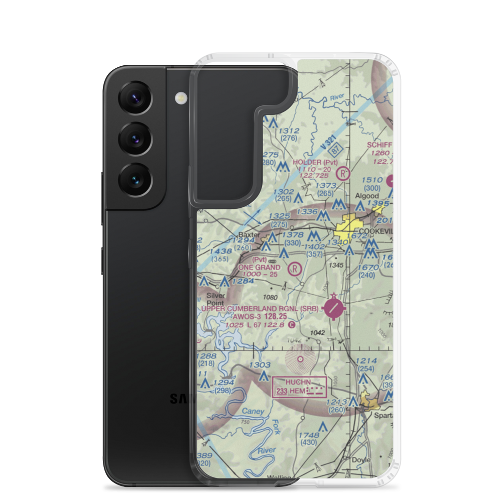 One Grand Field (5TN9) VFR Sectional Samsung Case Samsung Galaxy S22 model shown
