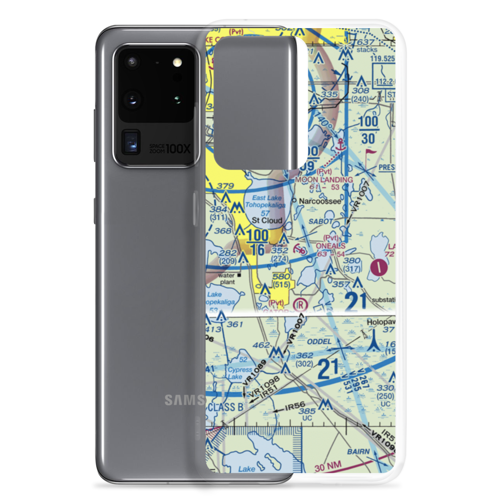 ONeals Seaplane Base (FA94) VFR Sectional Samsung Case Samsung Galaxy S20 Ultra model shown
