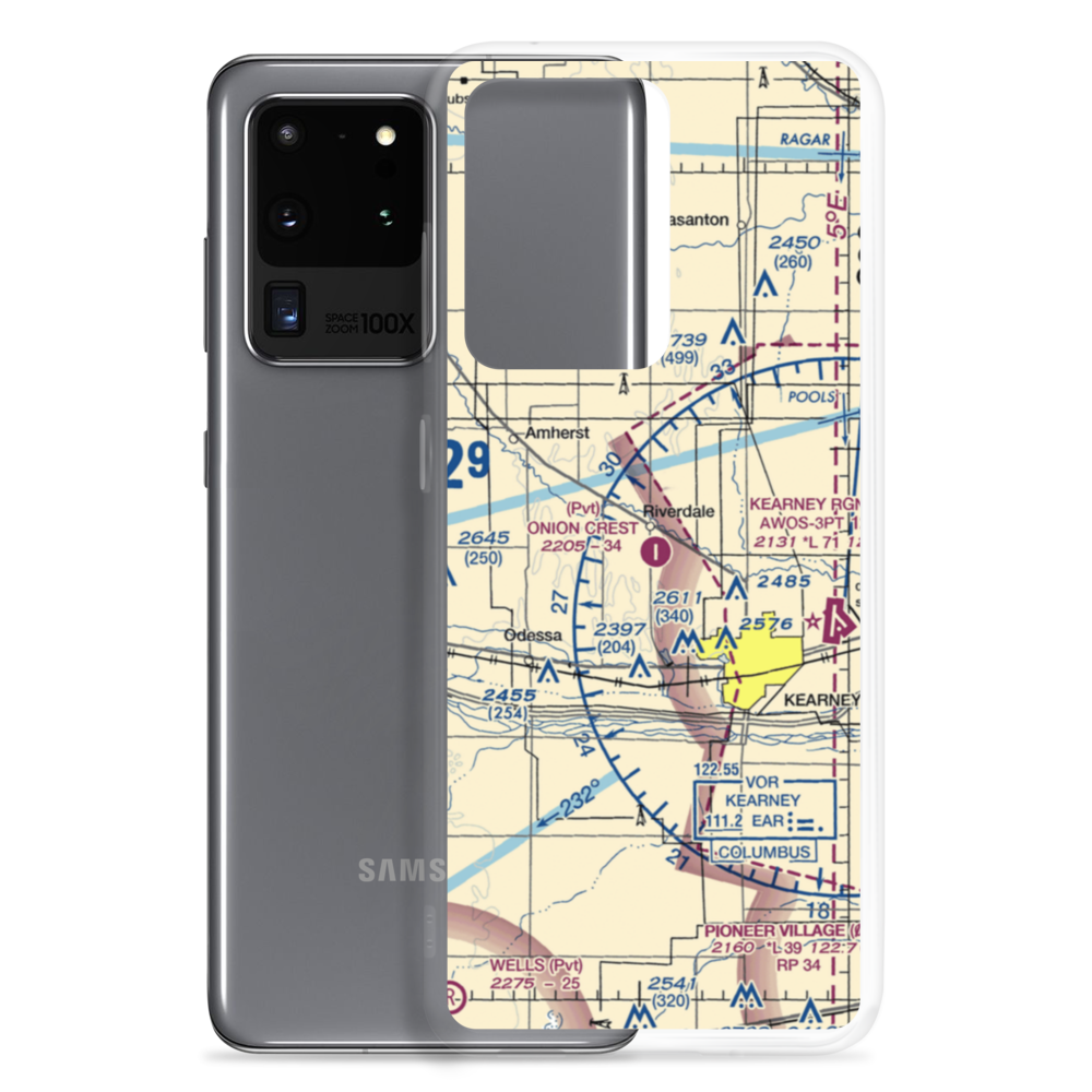 Onion Crest Airpark (43NE) VFR Sectional Samsung Case Samsung Galaxy S20 Ultra model shown