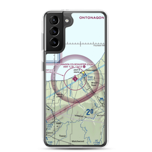 Ontonagon County Schuster Field (OGM) VFR Sectional Samsung Case