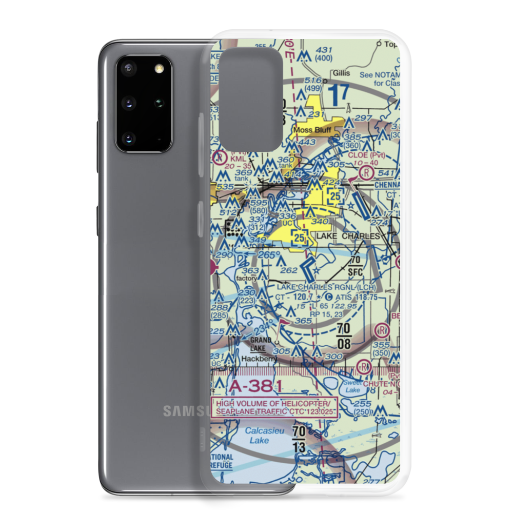 Open A-1 Ranch Airport (3LA8) VFR Sectional Samsung Case Samsung Galaxy S20 Plus model shown