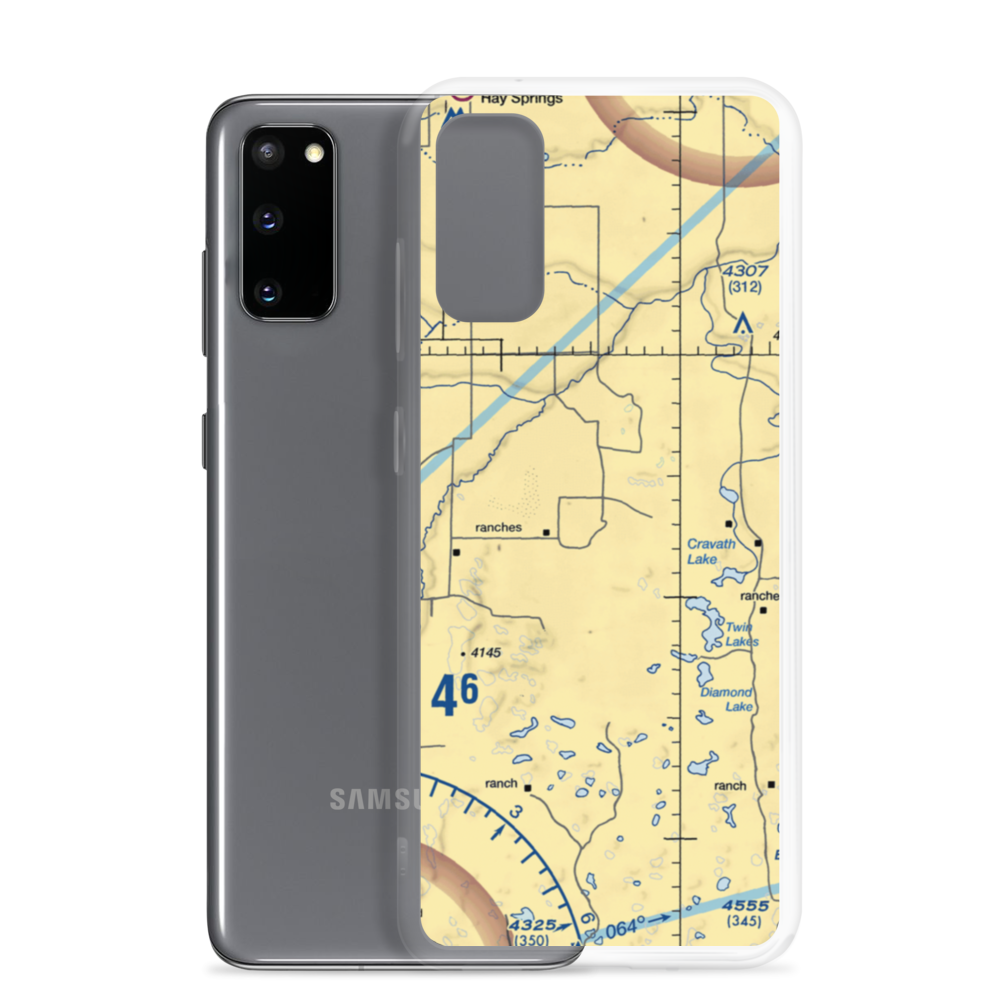Orr Ranch Airport (33NE) VFR Sectional Samsung Case Samsung Galaxy S20 model shown