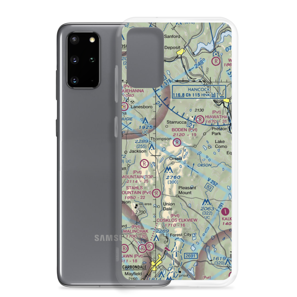 Orson Field (7PA4) VFR Sectional Samsung Case Samsung Galaxy S20 Plus model shown