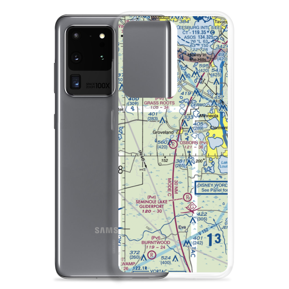 Osborn Airfield (02FA) VFR Sectional Samsung Case Samsung Galaxy S20 Ultra model shown