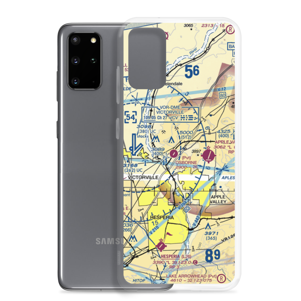 Osborne Airport (8CA0) VFR Sectional Samsung Case Samsung Galaxy S20 Plus model shown