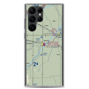 Osborne Municipal Airport (K75) VFR Sectional Samsung Case