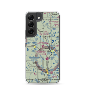 Oxford Municipal Airport (55K) VFR Sectional Samsung Case