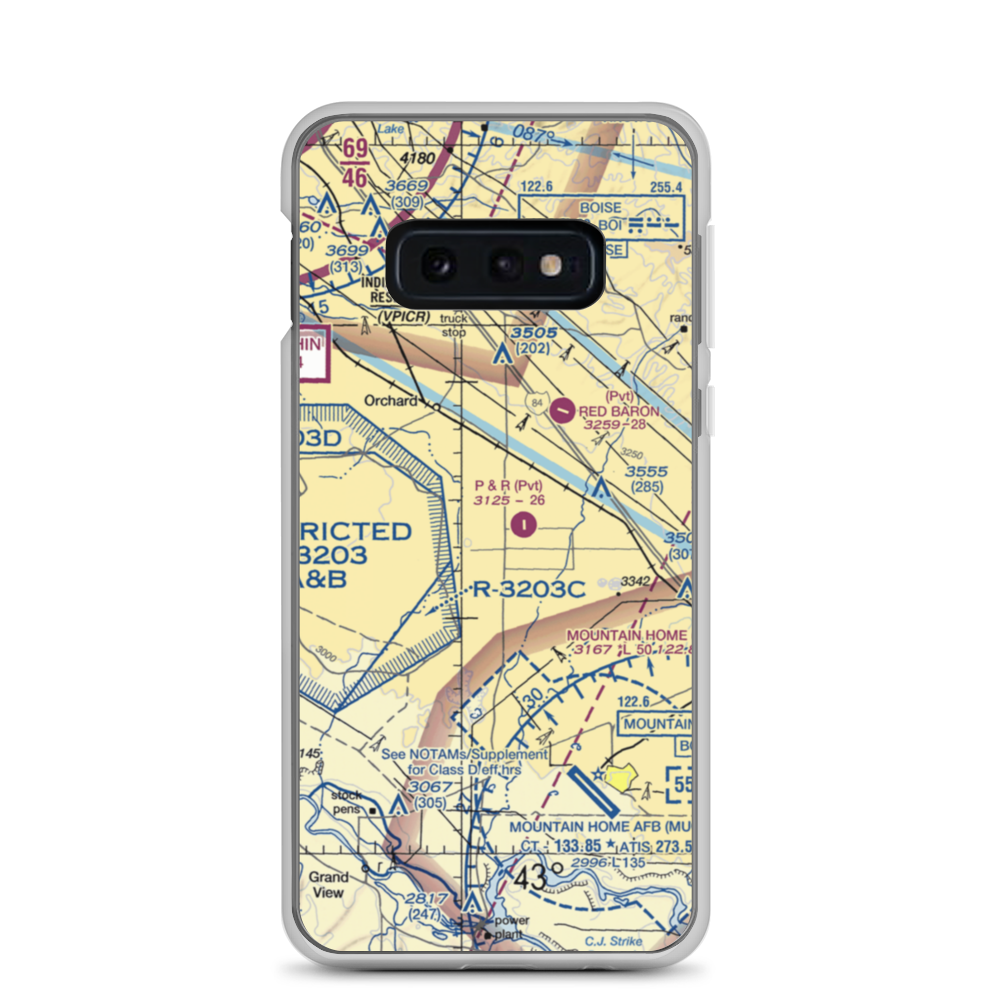 P And R Field (ID26) VFR Sectional Samsung Case Samsung Galaxy S10e model shown