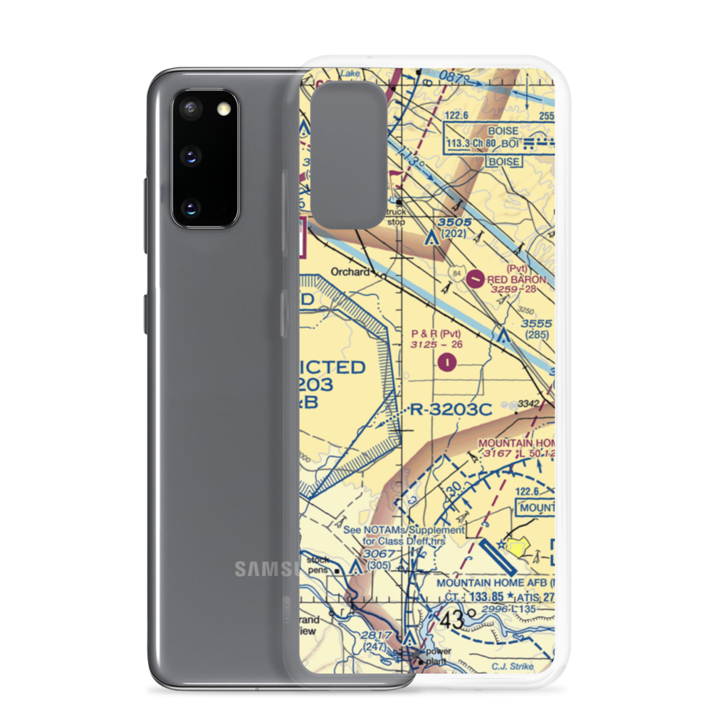 P And R Field (ID26) VFR Sectional Samsung Case Samsung Galaxy S20 model shown