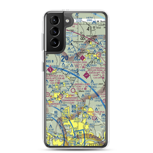 Pabst Blue Ribbon Airport (PN16) VFR Sectional Samsung Case