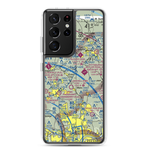 Pabst Blue Ribbon Airport (PN16) VFR Sectional Samsung Case