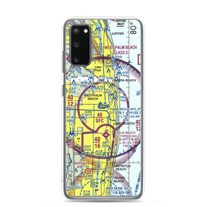 Palm Beach International Airport (PBI) VFR Sectional Samsung Case