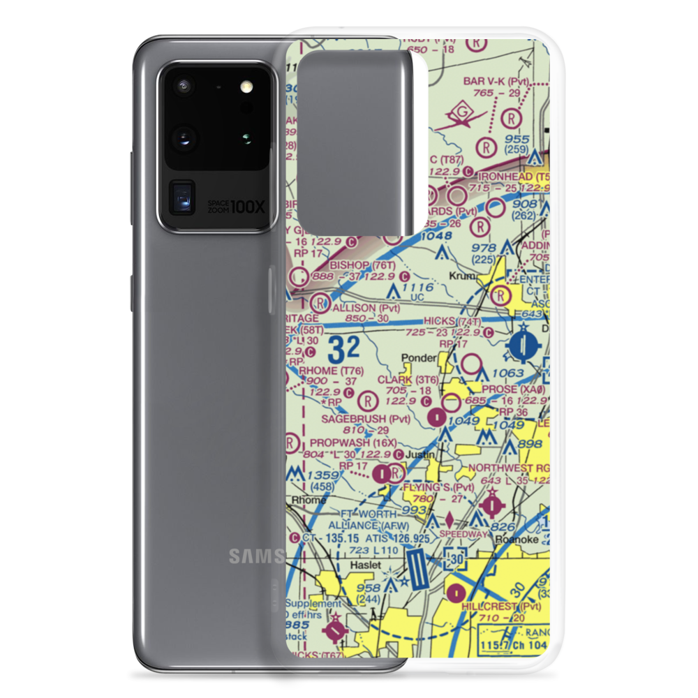 Palmer Field (TE70) VFR Sectional Samsung Case Samsung Galaxy S20 Ultra model shown