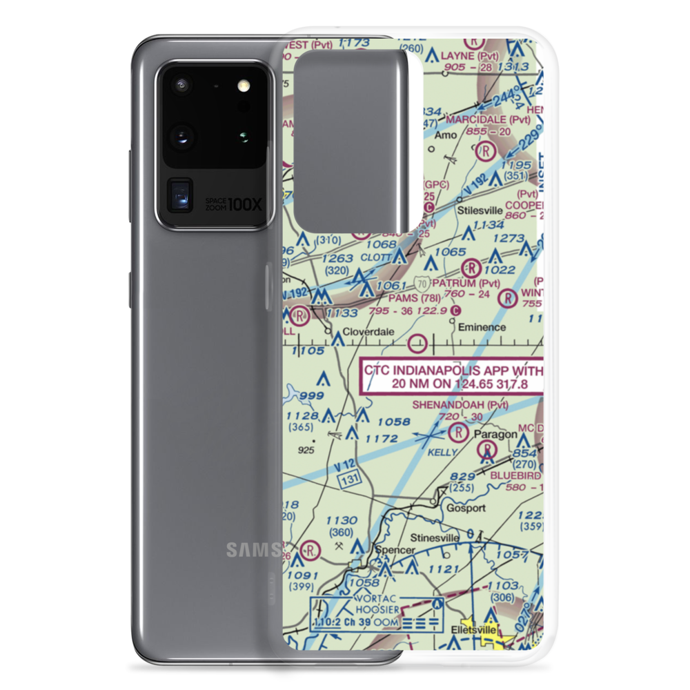 Pam's Place Airport (78I) VFR Sectional Samsung Case Samsung Galaxy S20 Ultra model shown
