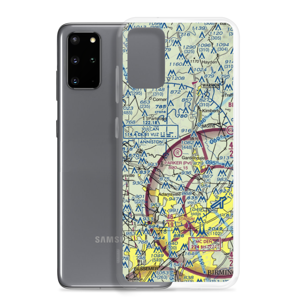 Parker Field (AL18) VFR Sectional Samsung Case Samsung Galaxy S20 Plus model shown