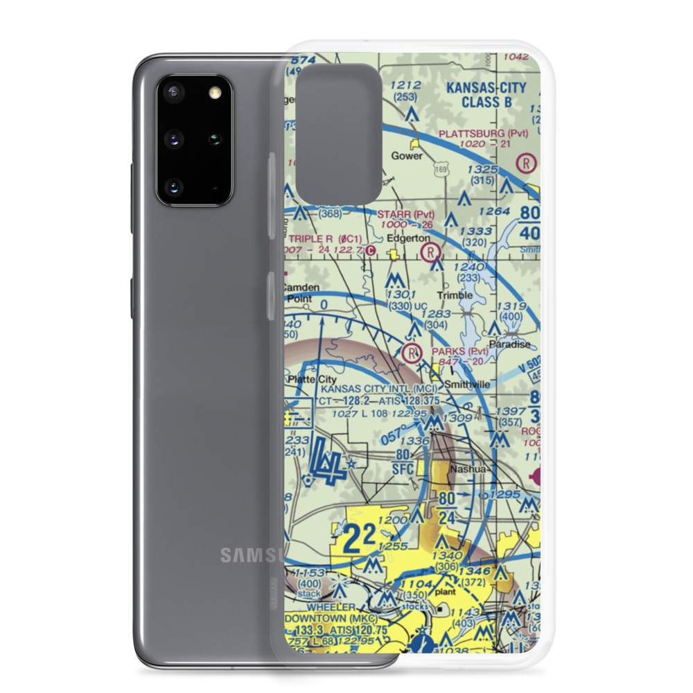 Parks Field (92MU) VFR Sectional Samsung Case Samsung Galaxy S20 Plus model shown