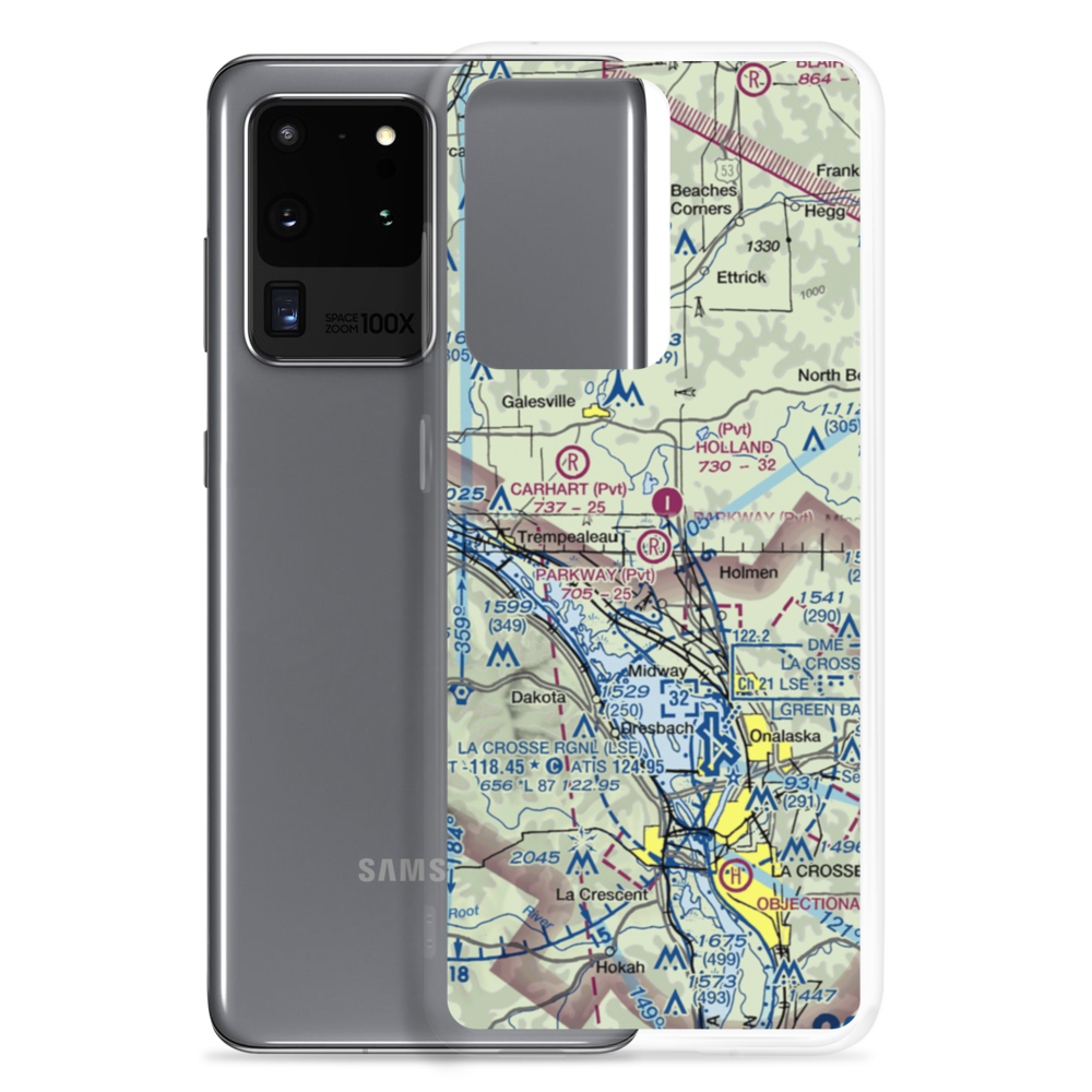 Parkway Farm Strip (09WI) VFR Sectional Samsung Case Samsung Galaxy S20 Ultra model shown