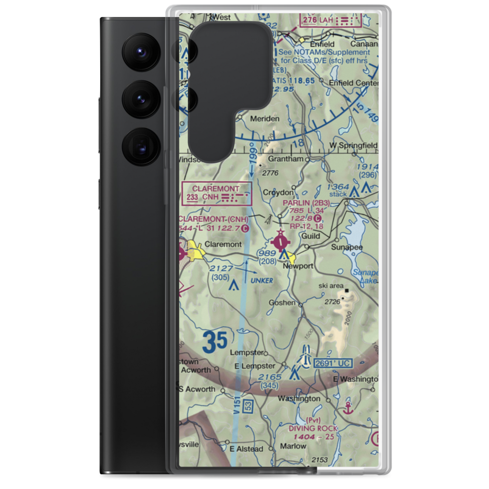 Parlin Field (2B3) VFR Sectional Samsung Case Samsung Galaxy S22 Ultra model shown