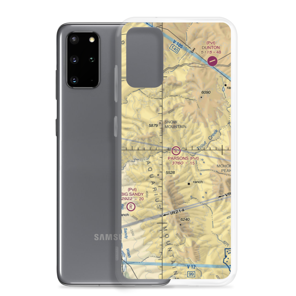 Parsons Field (4AZ6) VFR Sectional Samsung Case Samsung Galaxy S20 Plus model shown