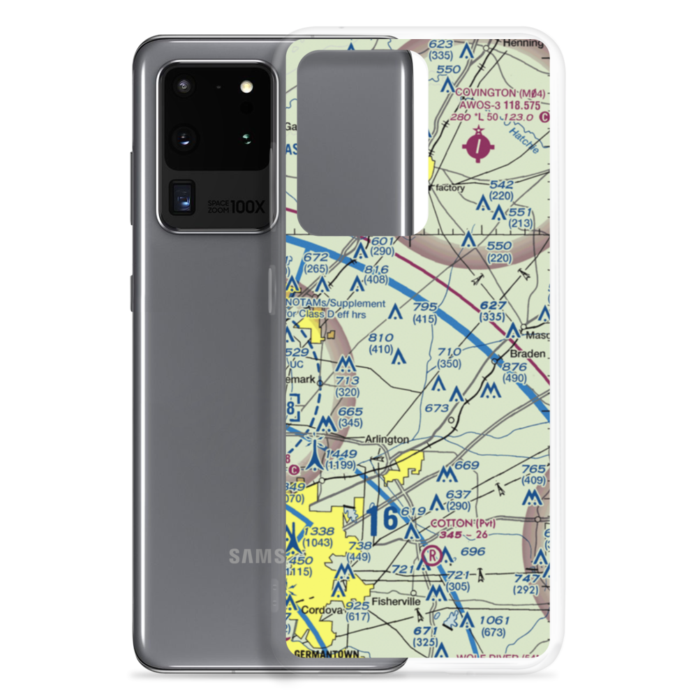 Parsons Field (TN58) VFR Sectional Samsung Case Samsung Galaxy S20 Ultra model shown