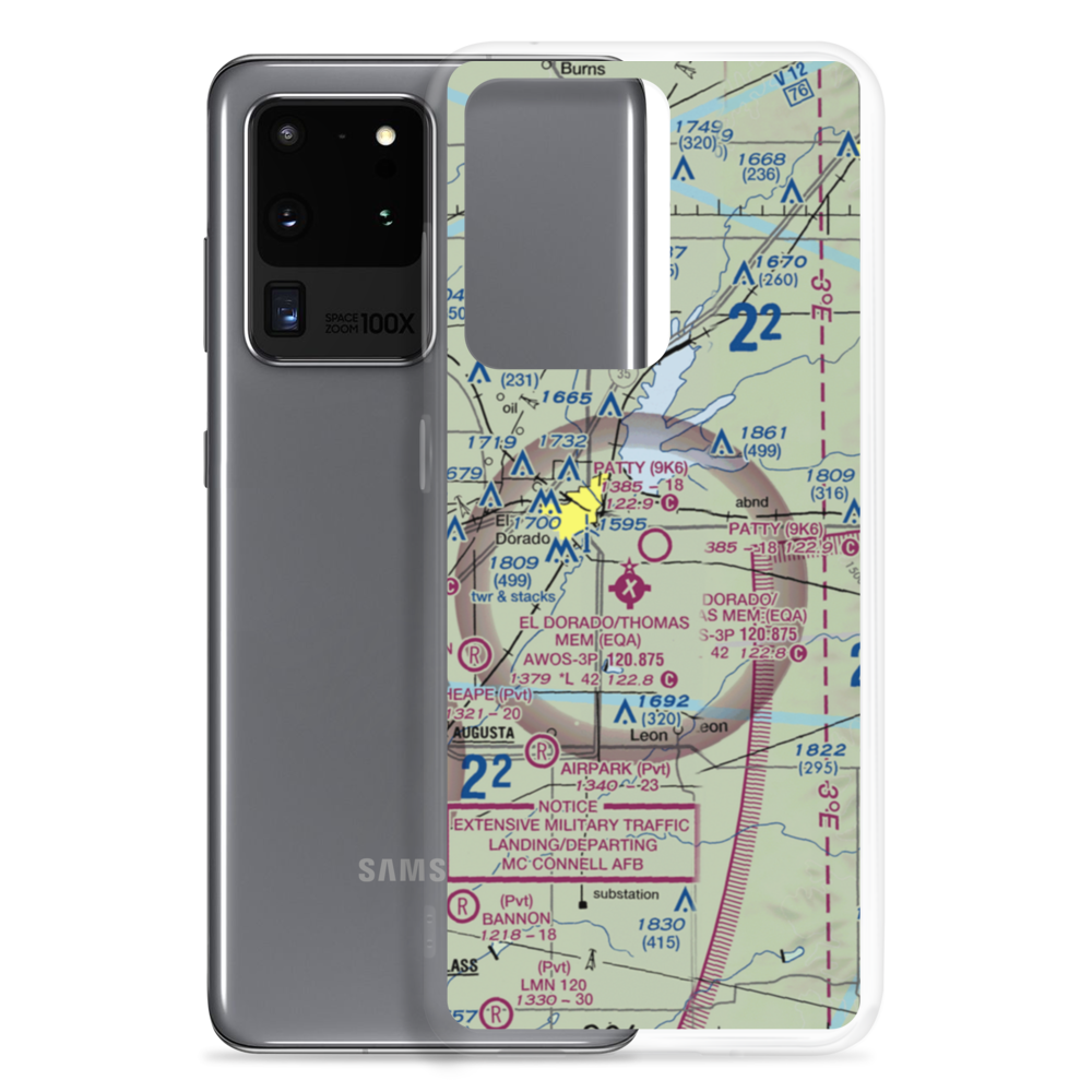 Patty Field (9K6) VFR Sectional Samsung Case Samsung Galaxy S20 Ultra model shown