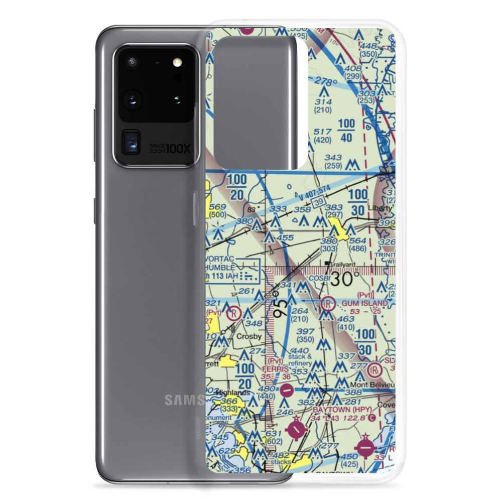 Pavlat Airport (3TS7) VFR Sectional Samsung Case Samsung Galaxy S20 Ultra model shown