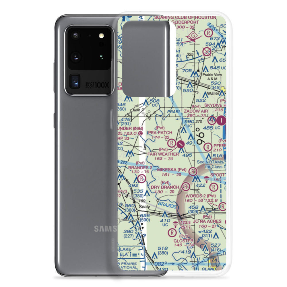 Pea Patch Airport (4TA4) VFR Sectional Samsung Case Samsung Galaxy S20 Ultra model shown