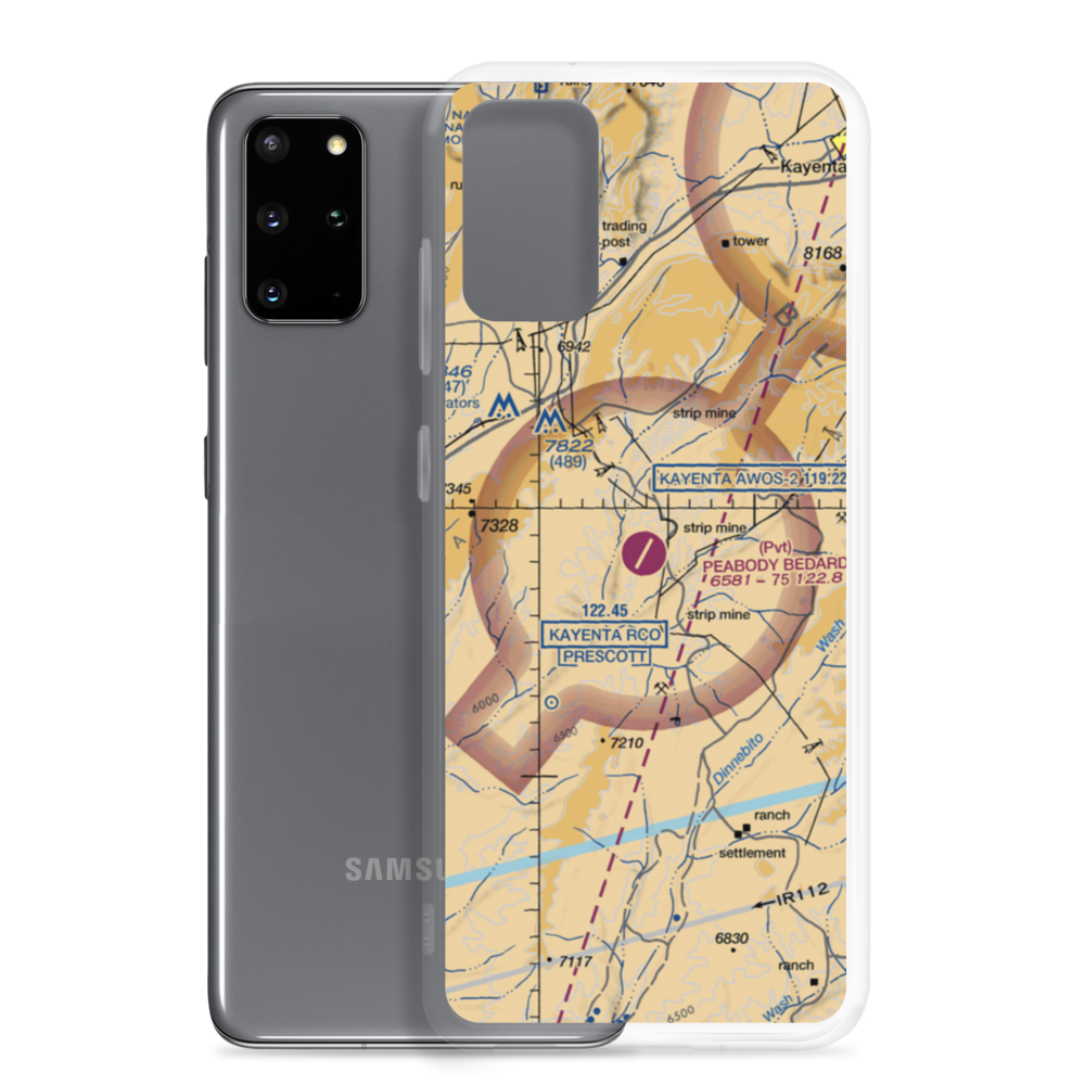 Peabody Bedard Field (38AZ) VFR Sectional Samsung Case Samsung Galaxy S20 Plus model shown